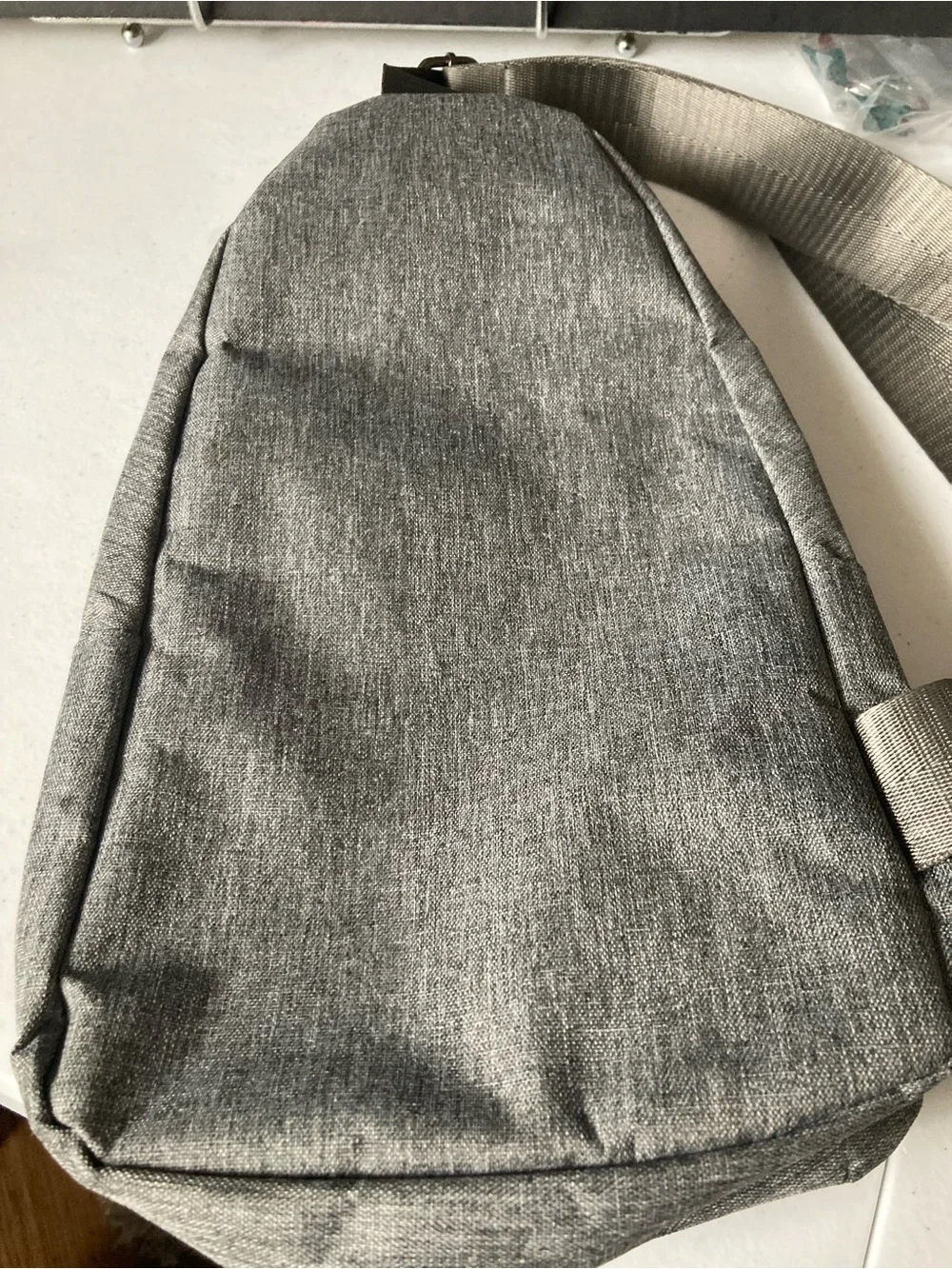 Men's Gray Crossbody Sling Bag Gray - Westend